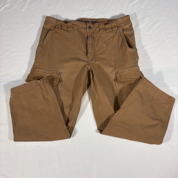 Duluth Trading Co Other - Duluth Trading Co. Flex Fire Hose Relaxed Fit Brown Cargo Pants Men's 38x28